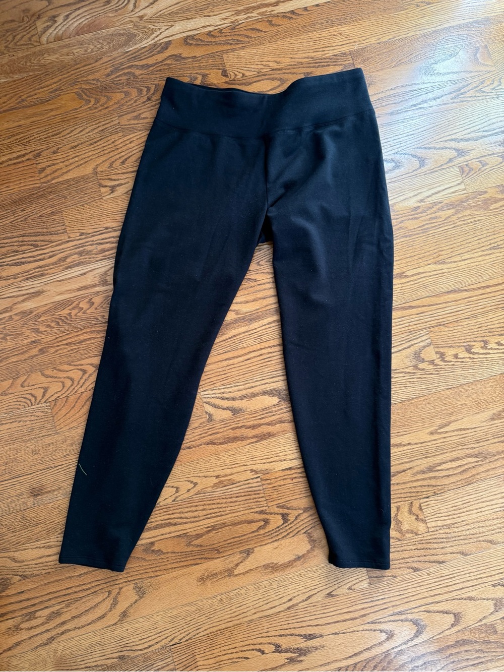 Eileen Fisher Black Ponte Legging Pants